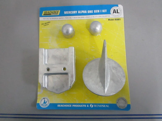 NEW 95001 Seachoice Alpha I Gen I Anode Kit For: Mercury 0820