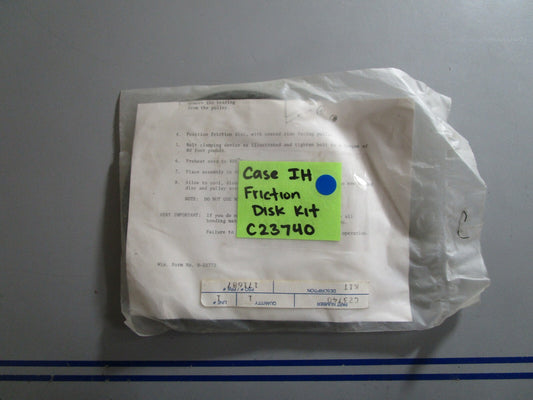 *NEW OEM* 0810 Case IH Friction Disk Kit C23740