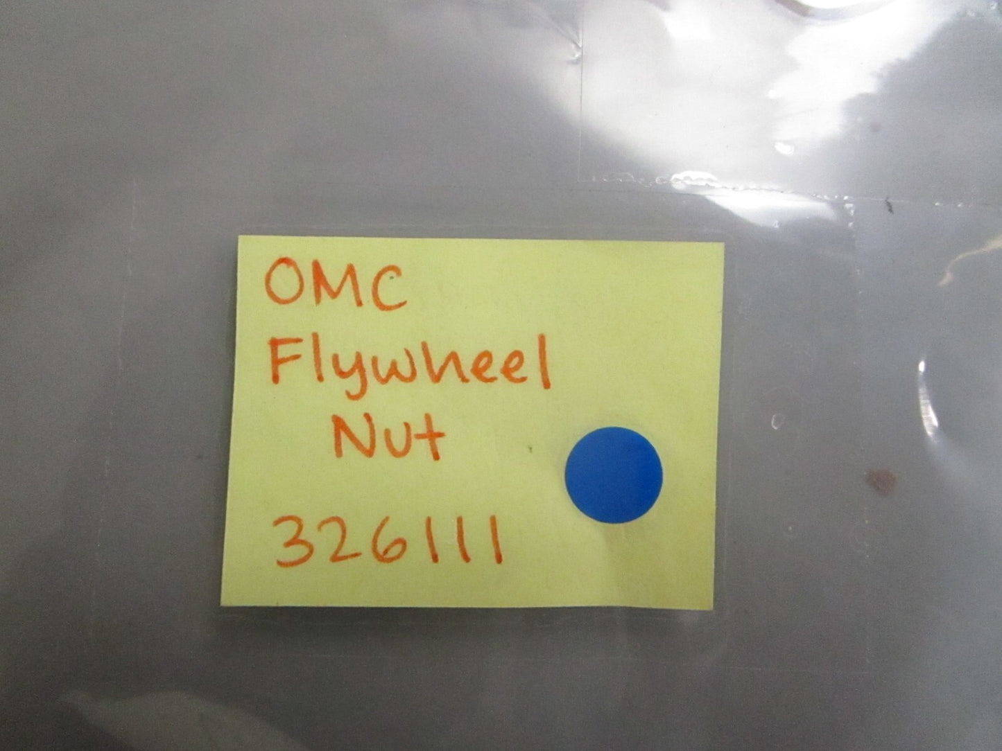 *NEW OEM* 0810 OMC Johnson Evinrude Flywheel Nut 326111 0326111