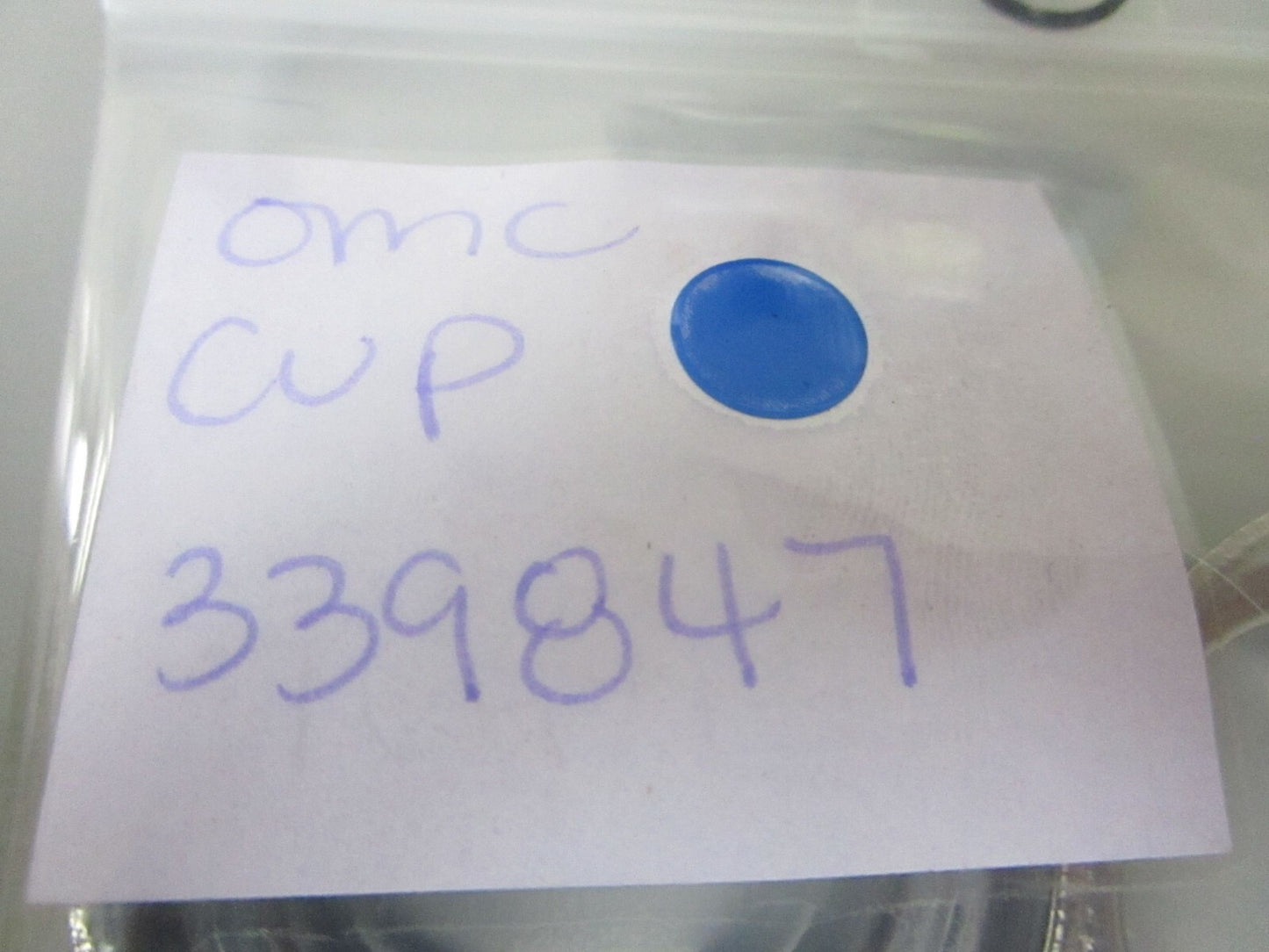 *NEW OEM* 0770 OMC Johnson Evinrude Cup 339847 0339847