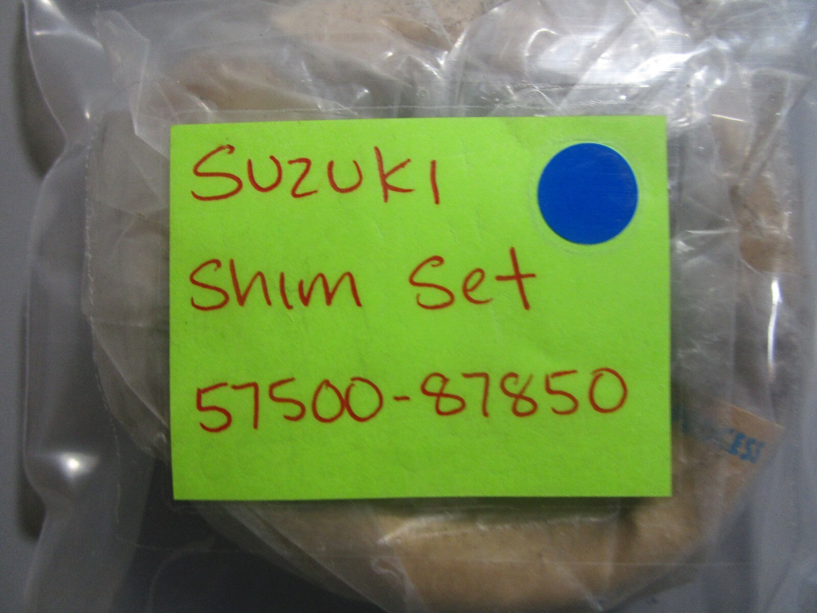 *NEW OEM* 0810 Suzuki Shim Set 57500-87850