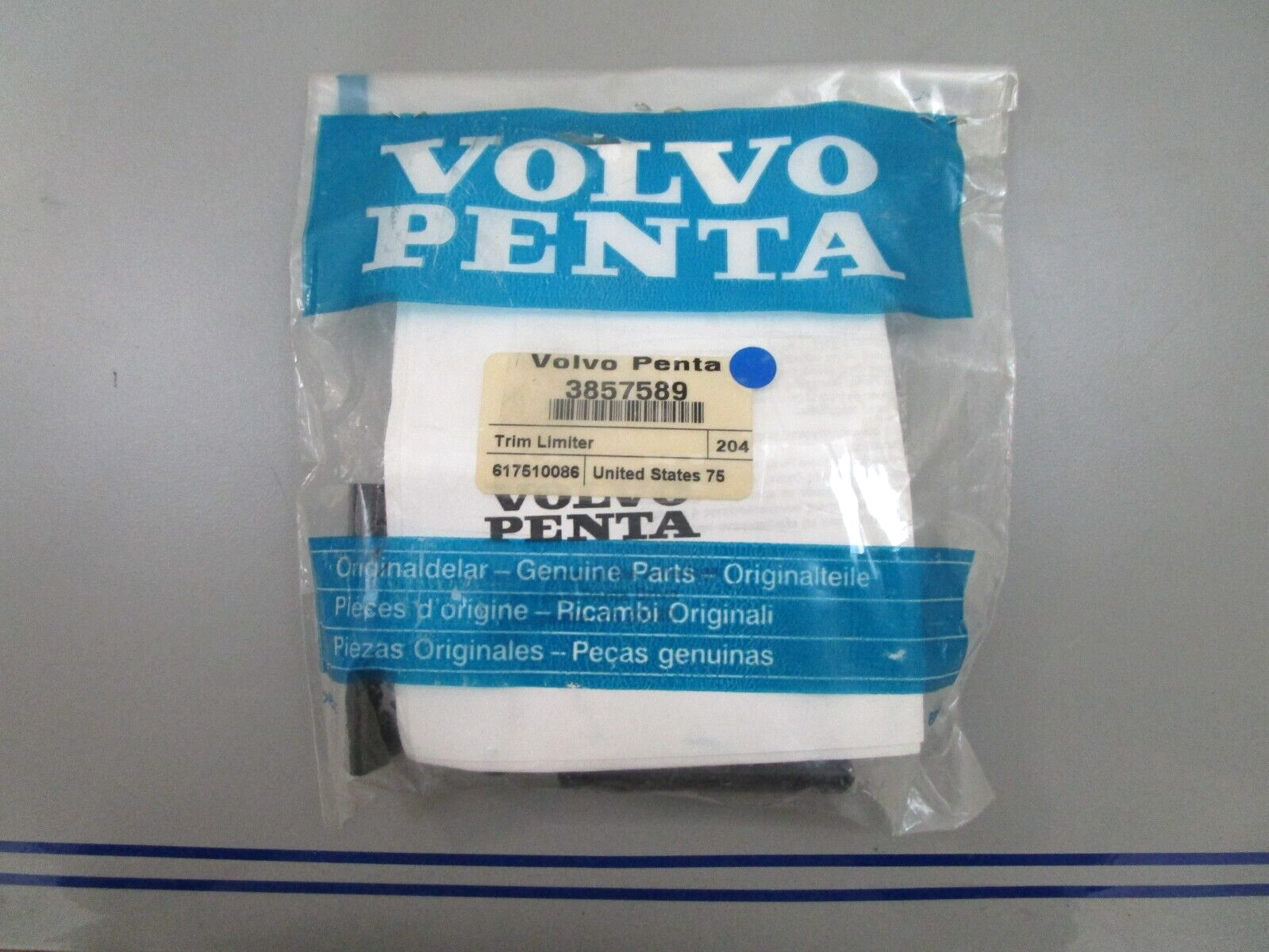 *NEW OEM* 0810 Volvo Penta Trim Limiter 3857589