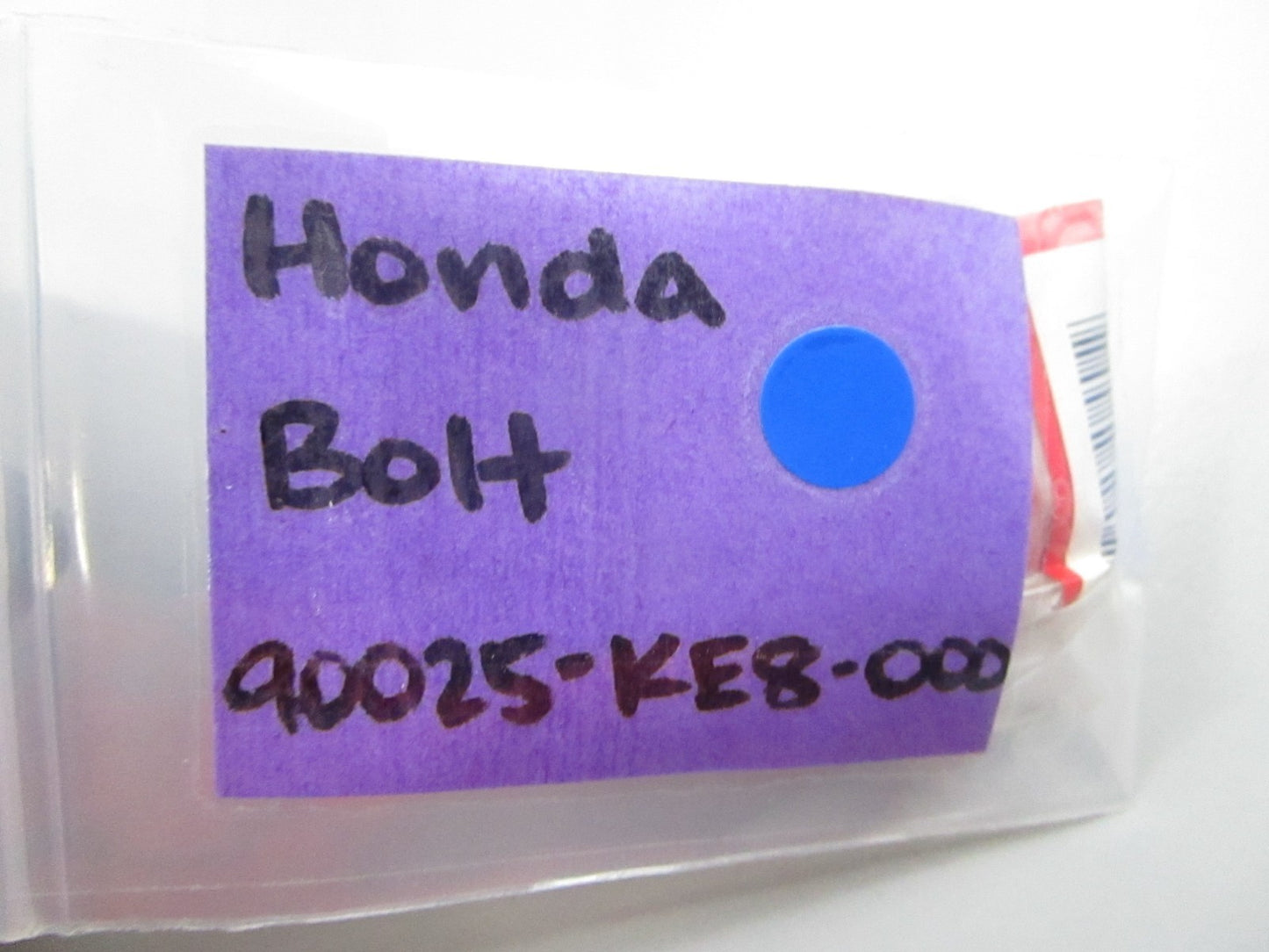 NEW OEM 90025-KE8-000 Honda Bolt 0810