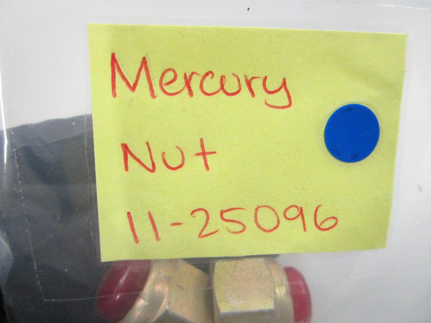 *NEW OEM* (LOT OF 2) 0810 Mercury Quicksilver Nut 11-25096