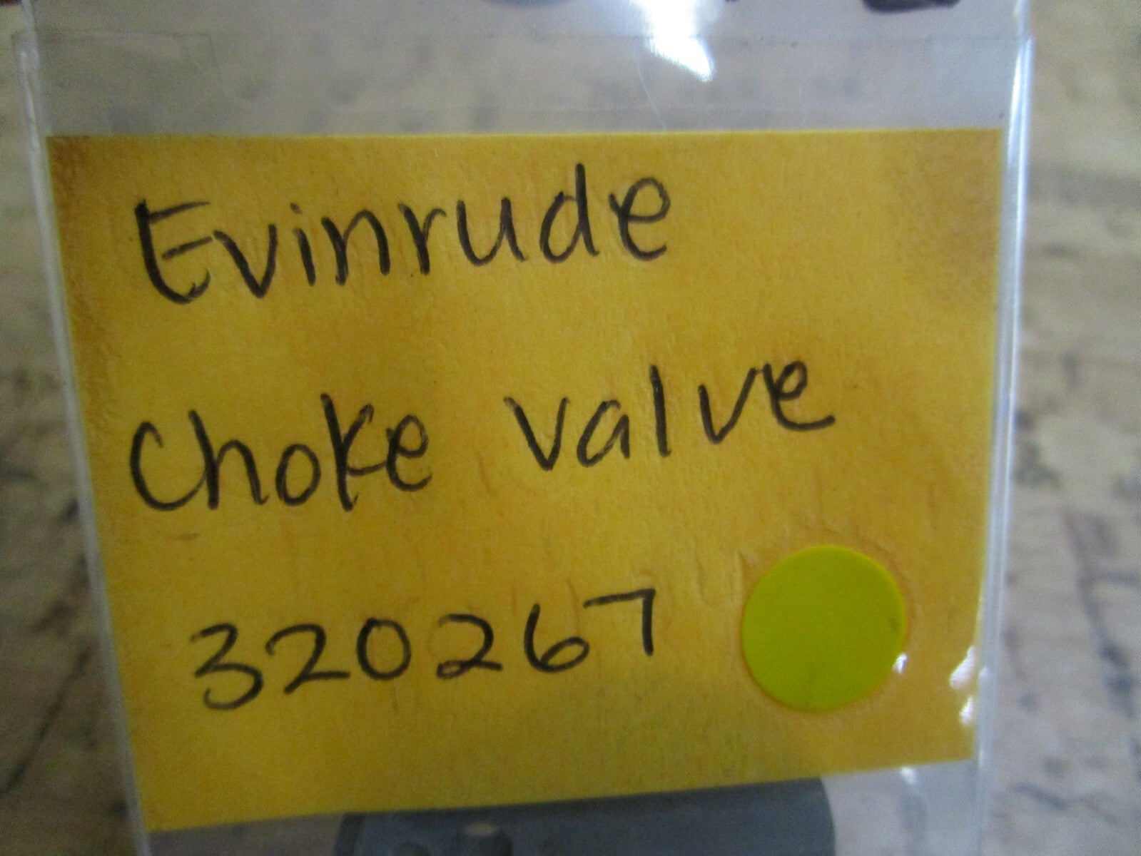 *NEW OEM* 0810 OMC Johnson Evinrude Choke Valve 320267 0320267