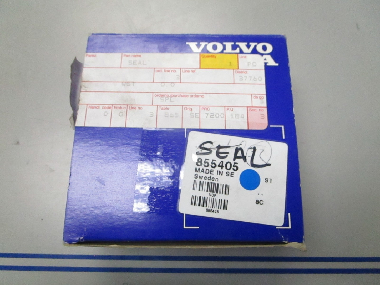 *NEW OEM* 0840 Volvo Penta Seal 855405