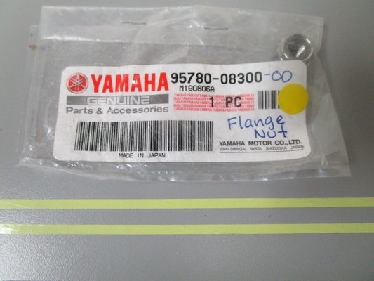 *NEW OEM* 0810 Yamaha Flange Nut 95780-08300-00