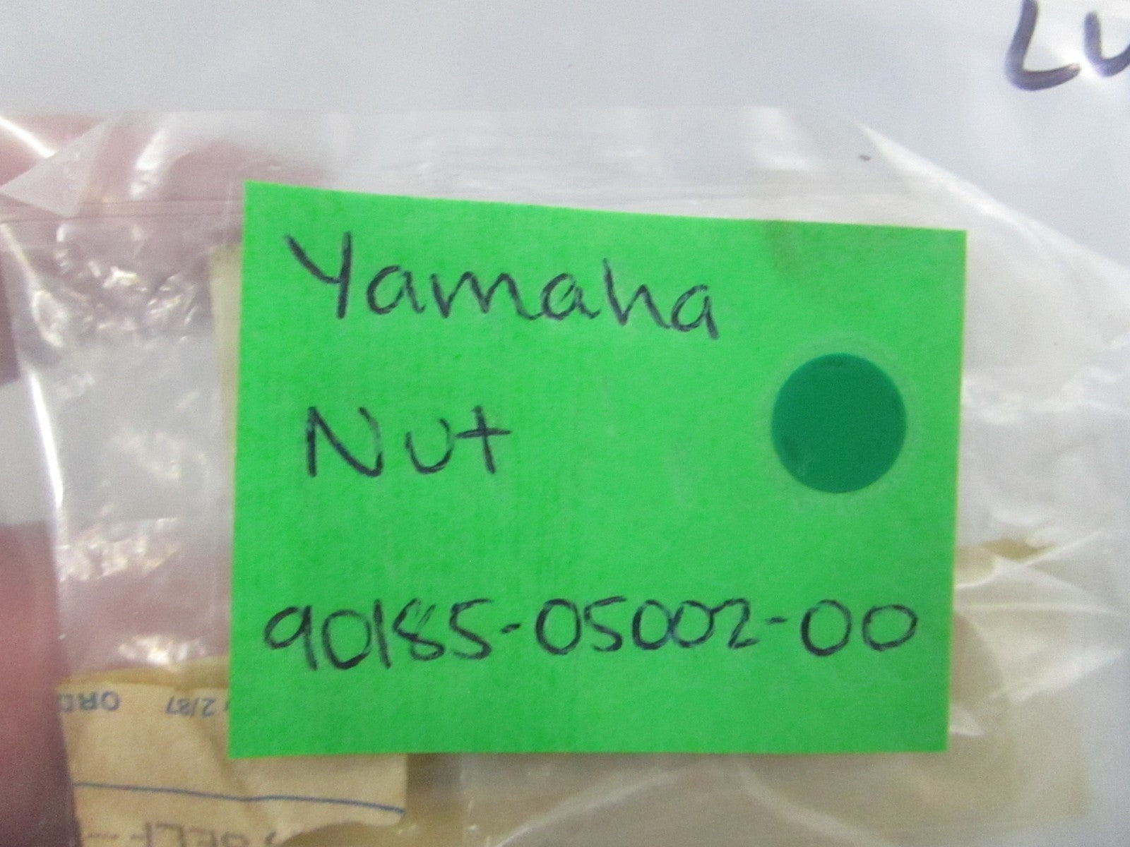 NEW OEM (LOT OF 4) 90185-05002-00 Yamaha Nut 0810