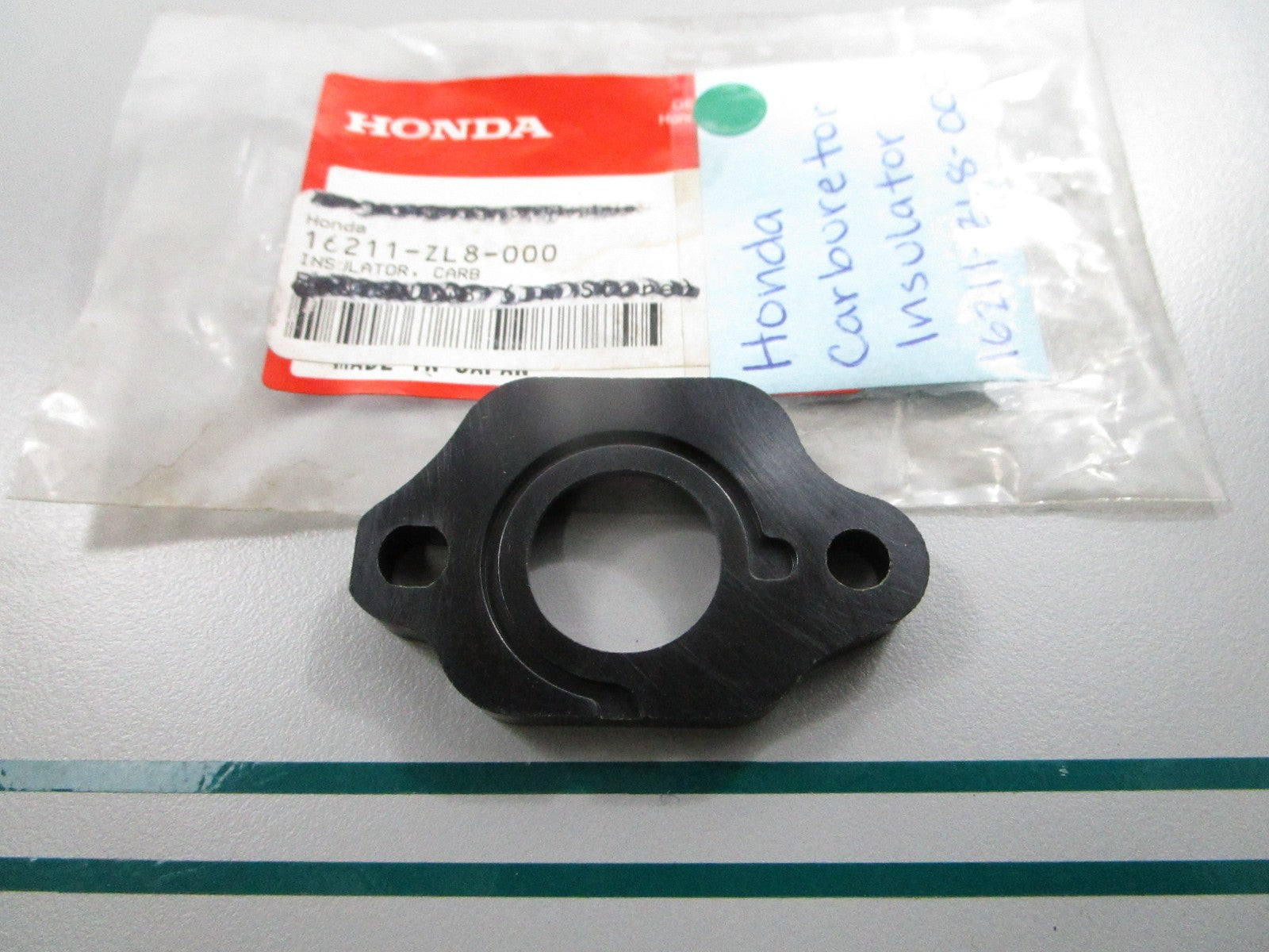 NEW OEM 16211-ZL8-000 Honda Carburetor Insulator 0810
