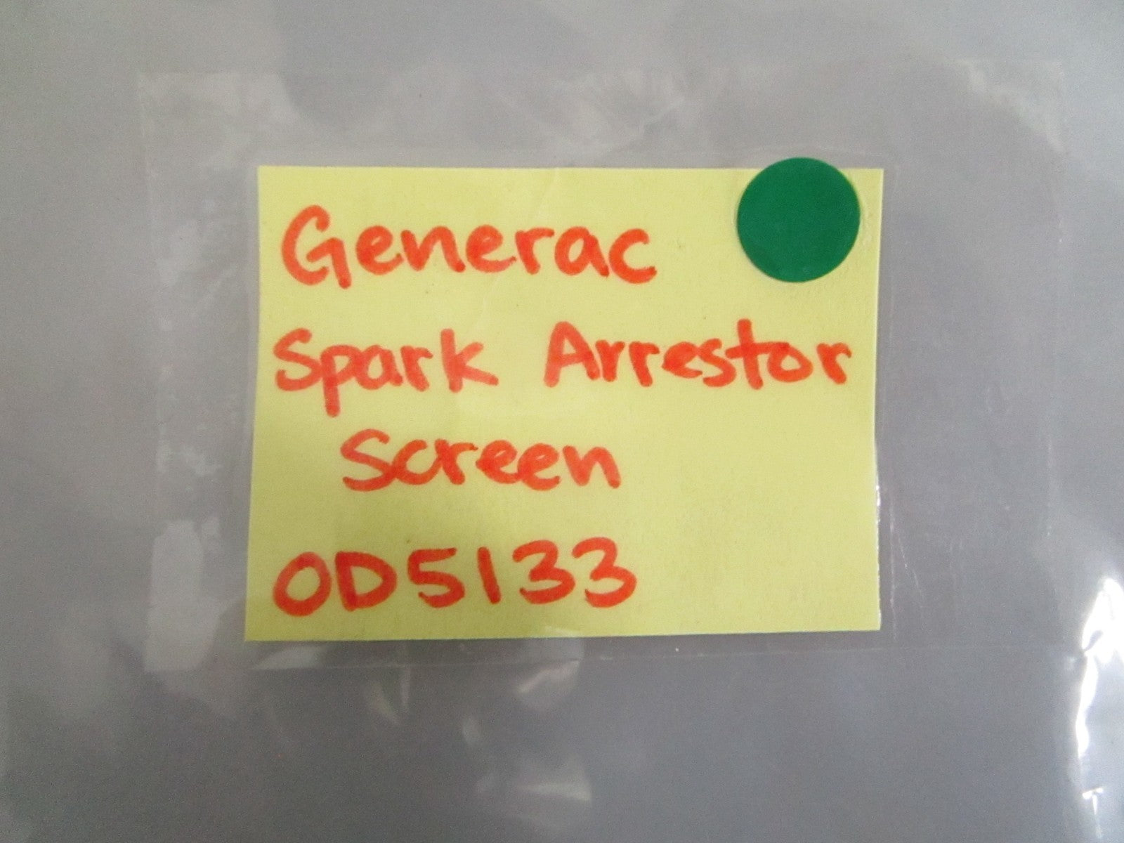 NEW OEM 0D5133 Generac Spark Arrestor 0820