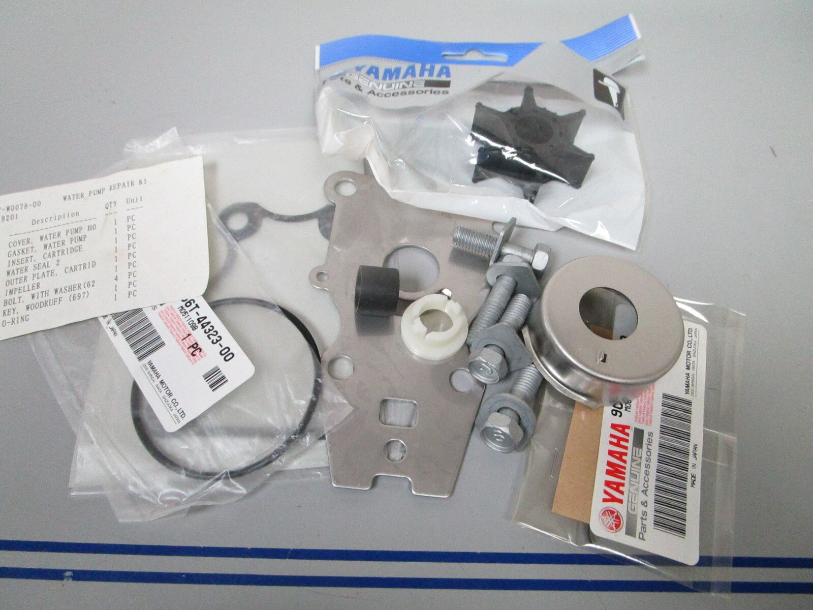 *NEW OEM* 0810 Yamaha Water Pump Repair Kit 66T-W0078-00-00