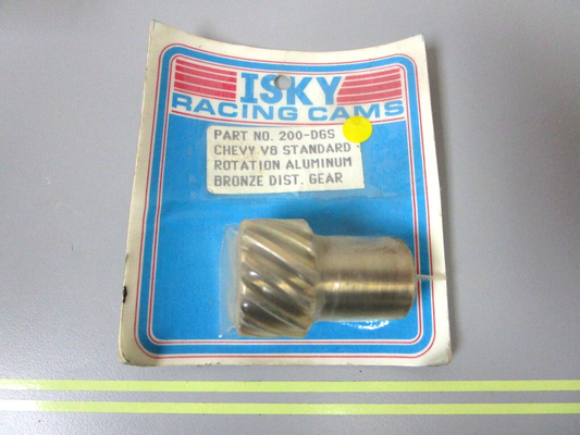 *NEW* 0750 ISKY Racing CHEVY V8 STD ROTATION ALUMINUM BRONZ DIST. GEAR  200-DGS