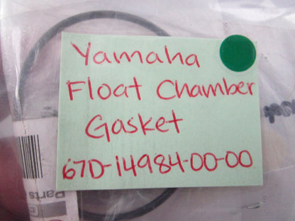 NEW OEM 67D-14984-00-00 Yamaha Float Chamber Gasket 0810