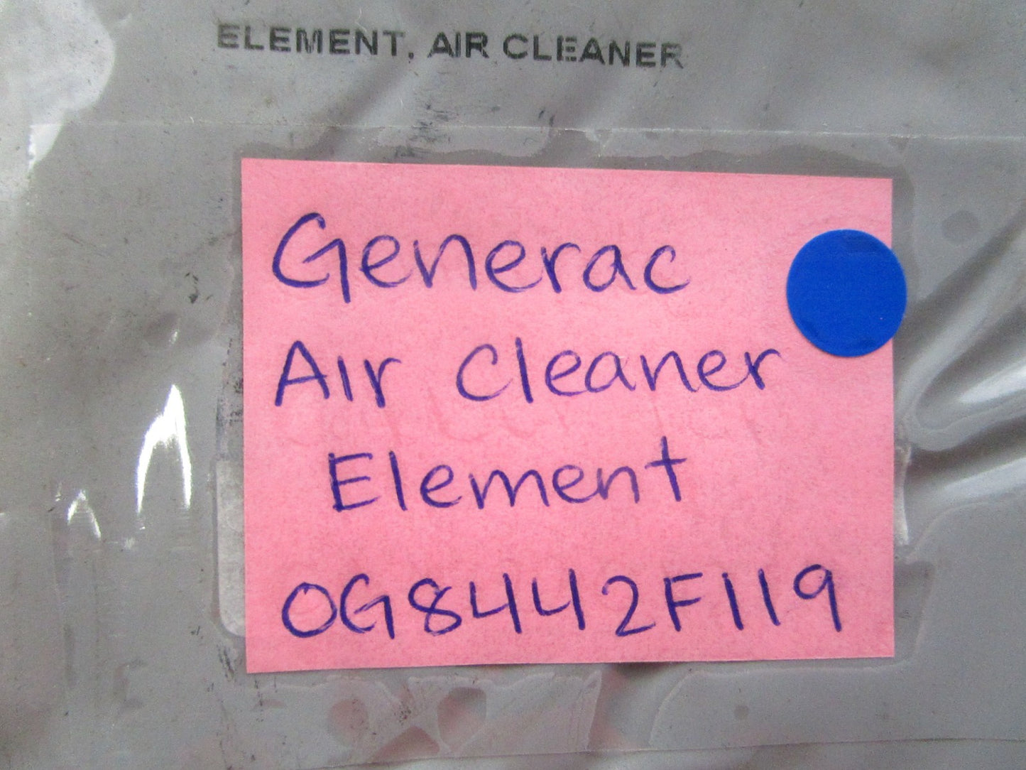 NEW OEM 0G8442F119 Air Cleaner Element 0810
