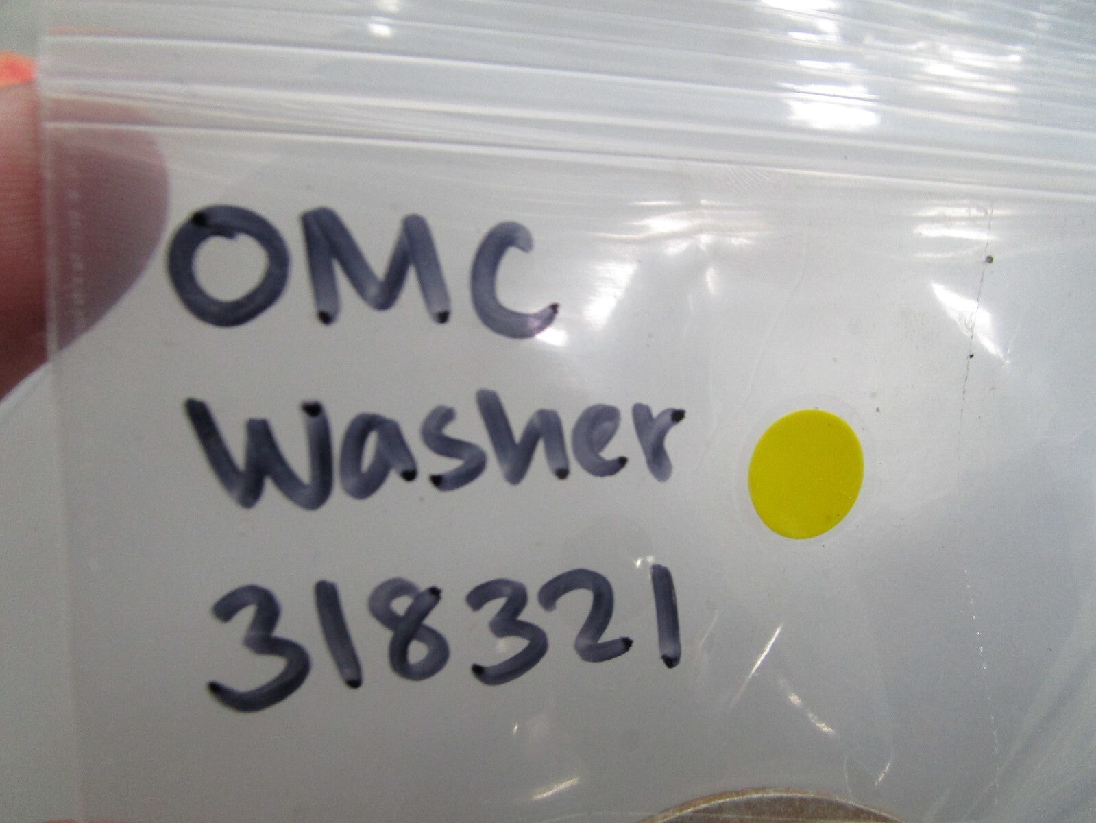 *NEW OEM* (LOT OF 2) 0810 OMC Johnson Evinrude Washer 318321 0318321