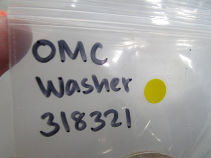 *NEW OEM* (LOT OF 2) 0810 OMC Johnson Evinrude Washer 318321 0318321