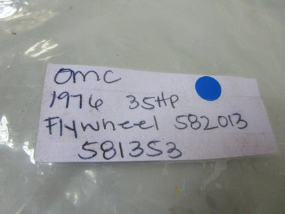*NEW OEM* 0720 OMC Johnson Evinrude 1976 35hp Flywheel 582013 581353