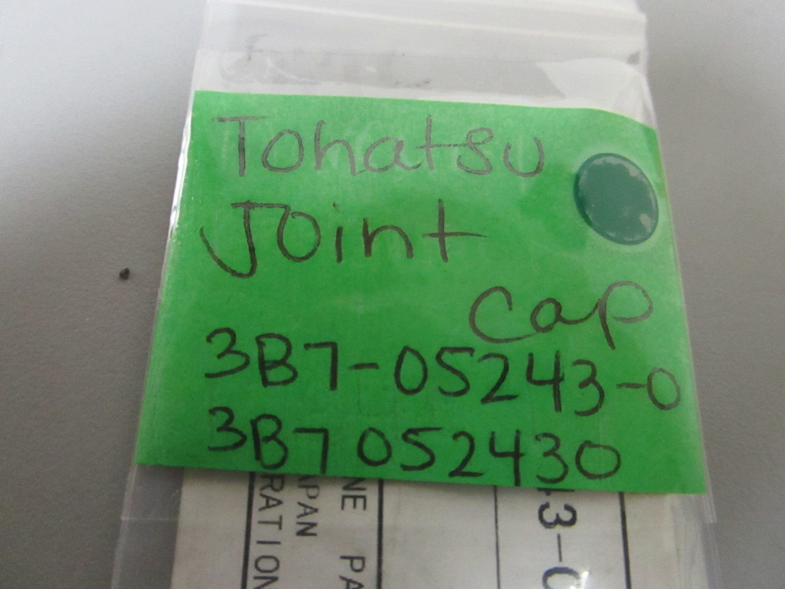 NEW OEM 3B7-05243-0 3B&052430 Tohatsu Joint Cap 0810