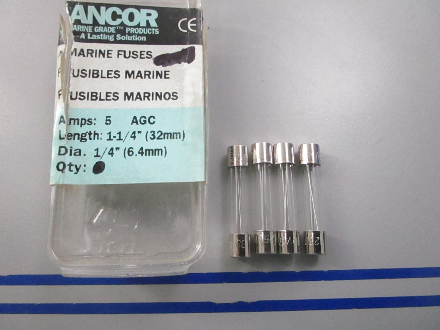 NEW 601050 Ancor 5A 4 Fuse Set 0810