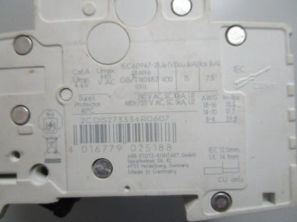 *NEW* 0820 ABB Circuit Breaker ST203M K63A
