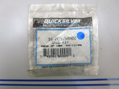 *NEW OEM* 0780 Mercury Quicksilver Stud Kit 16-865154A02