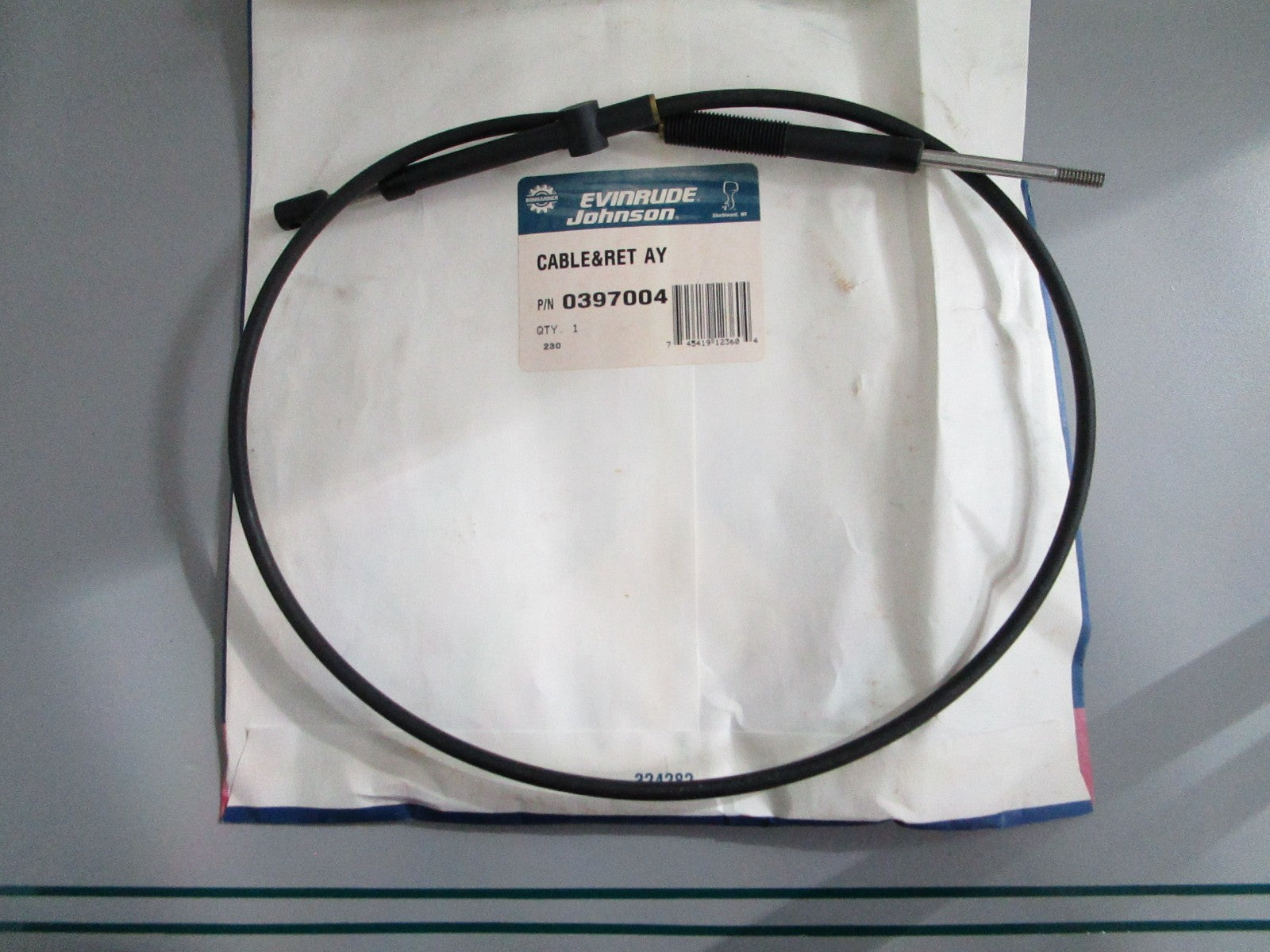 NEW OEM 397004 0397004 OMC Johnson Evinrude Throttle Cable Assy 0820