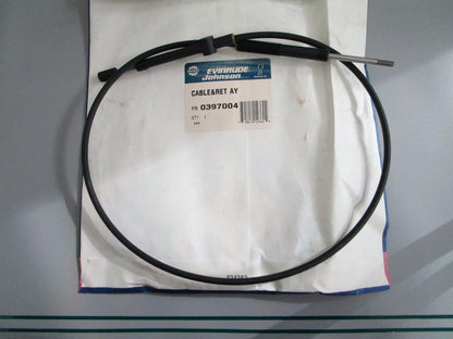 NEW OEM 397004 0397004 OMC Johnson Evinrude Throttle Cable Assy 0820