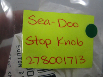 NEW 278001713 Sea-Doo Stop Knob 0810