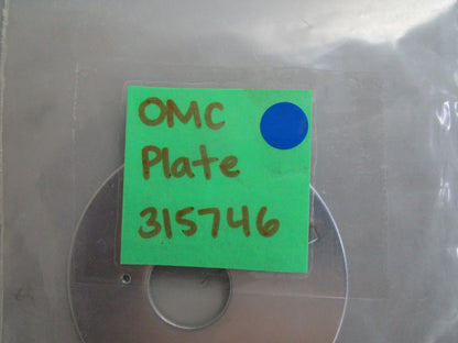 *NEW OEM* 0810 OMC Johnson Evinrude Plate 315746 0315746