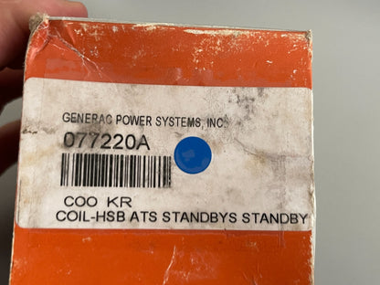 *NEW OEM* 0720 Generac ATS Standby Coil 077220A