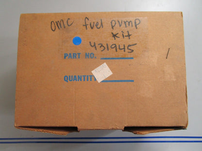 *NEW OEM* 0810 OMC Johnson Evinrude Fuel Pump Kit 431945 0431945