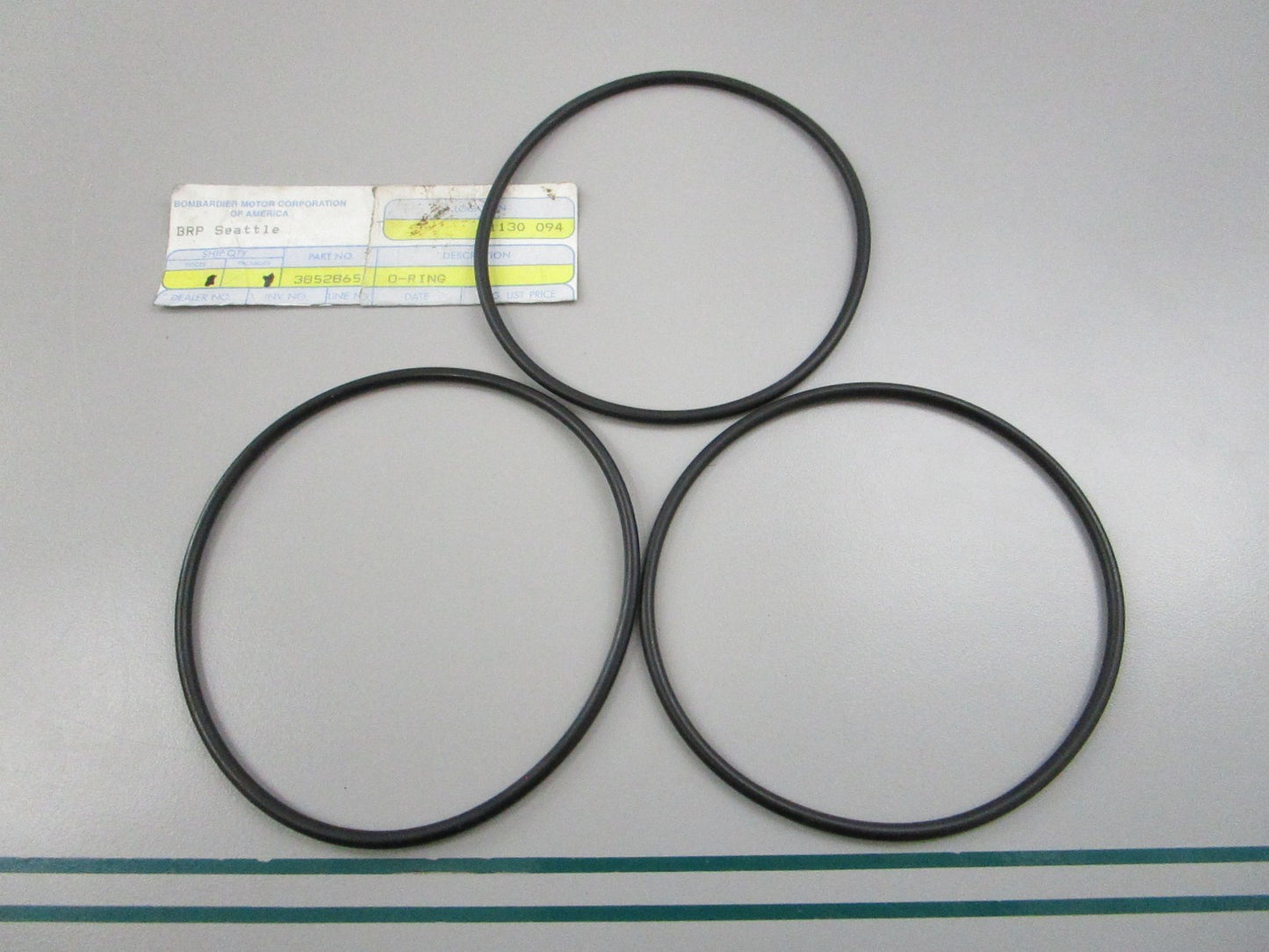 NEW OEM (LOT OF 3) 3852865 OMC Johnson Evinrude O-Ring 0810