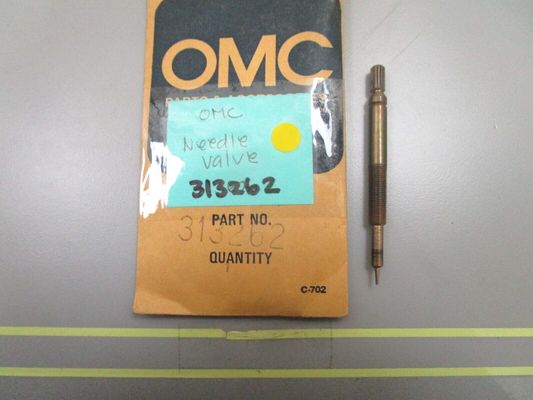 *NEW OEM* 0750 OMC Johnson Evinrude NEEDLE VALVE 313262 0313262