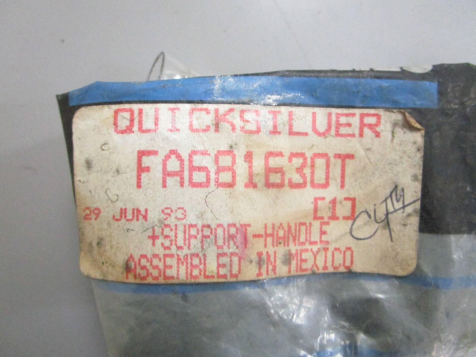 *NEW OEM* 0820 Mercury Quicksilver Handle Support Ay FA681630T