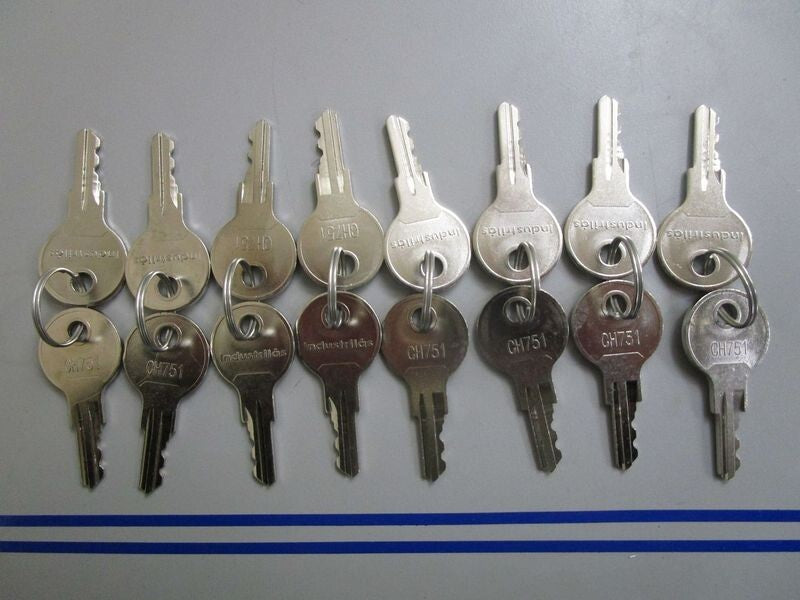 *NEW* (LOT OF 16) 0770 Industrilas Key CH751