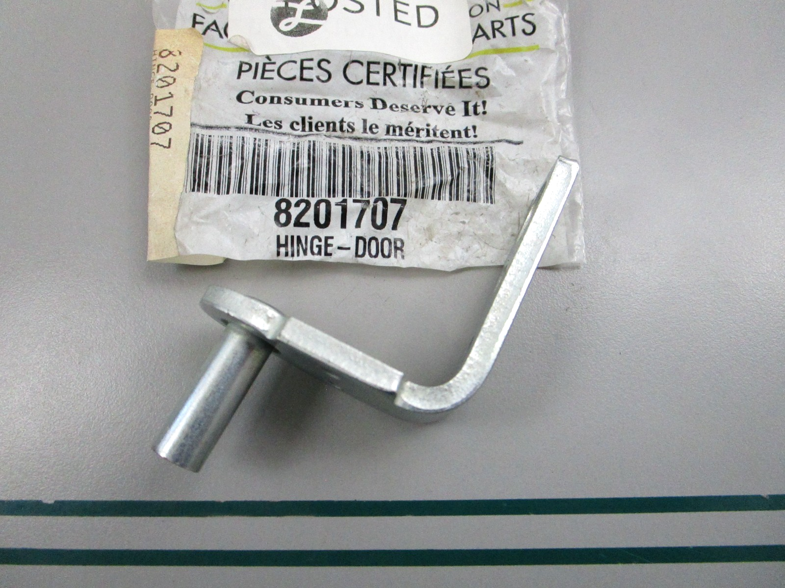 NEW OEM 8201707 Whirlpool Door Hinge 0810