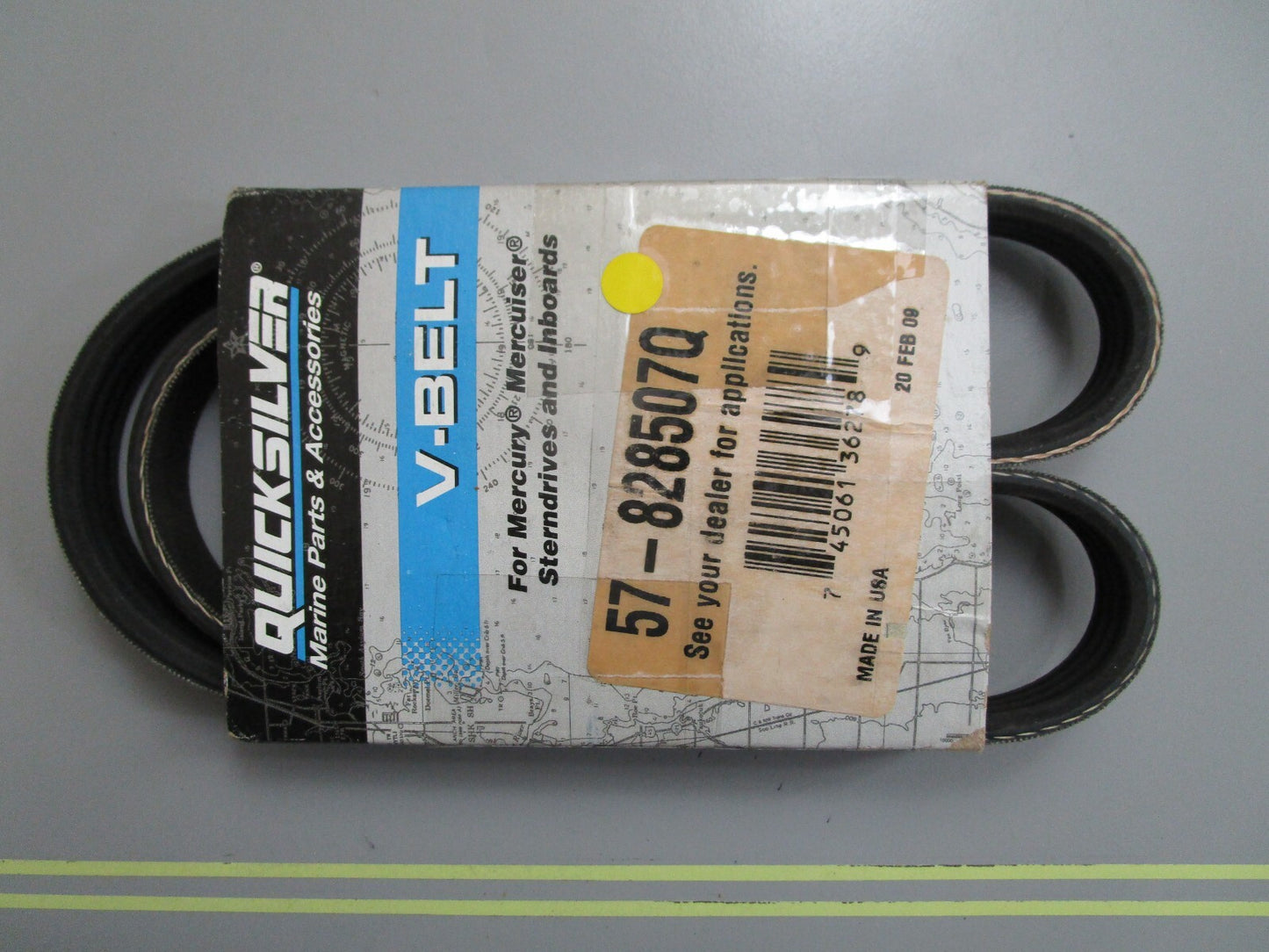 *NEW OEM* 0820 Mercury Quicksilver V-Belt 57-828507Q