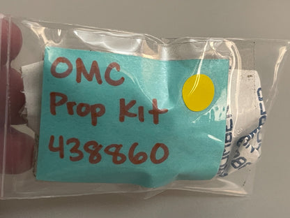 *NEW OEM* 0810 OMC Johnson Evinrude Prop Kit 438860 0438860