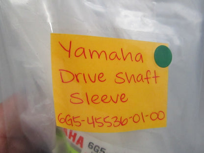 NEW OEM 6G5-45536-01-00 Yamaha Drive Shaft Sleeve 0810