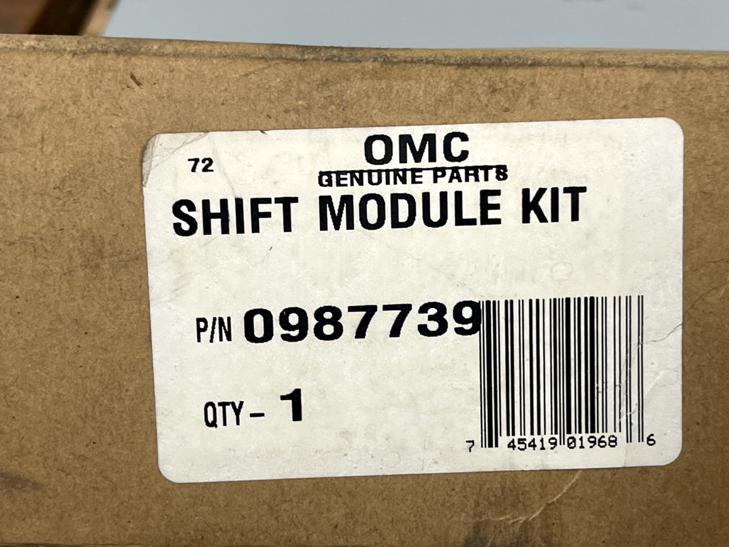 *NEW OEM* 0670 OMC Johnson Evinrude Shift Module Kit 0987739 987739