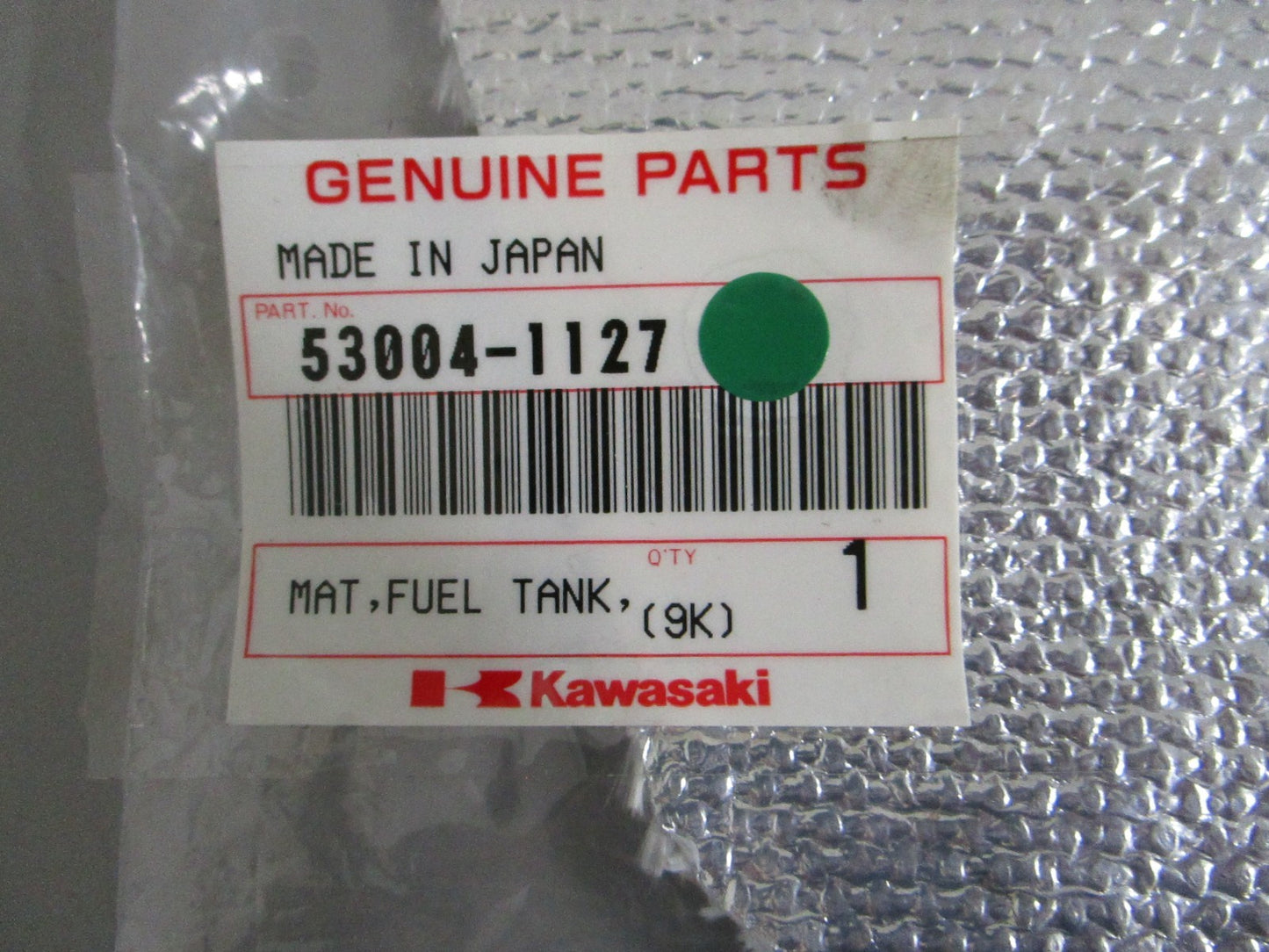 Kawasaki NEW OEM Mat Pad 53004-1127 Motorcycle Fender NOS Genuine Part 0820