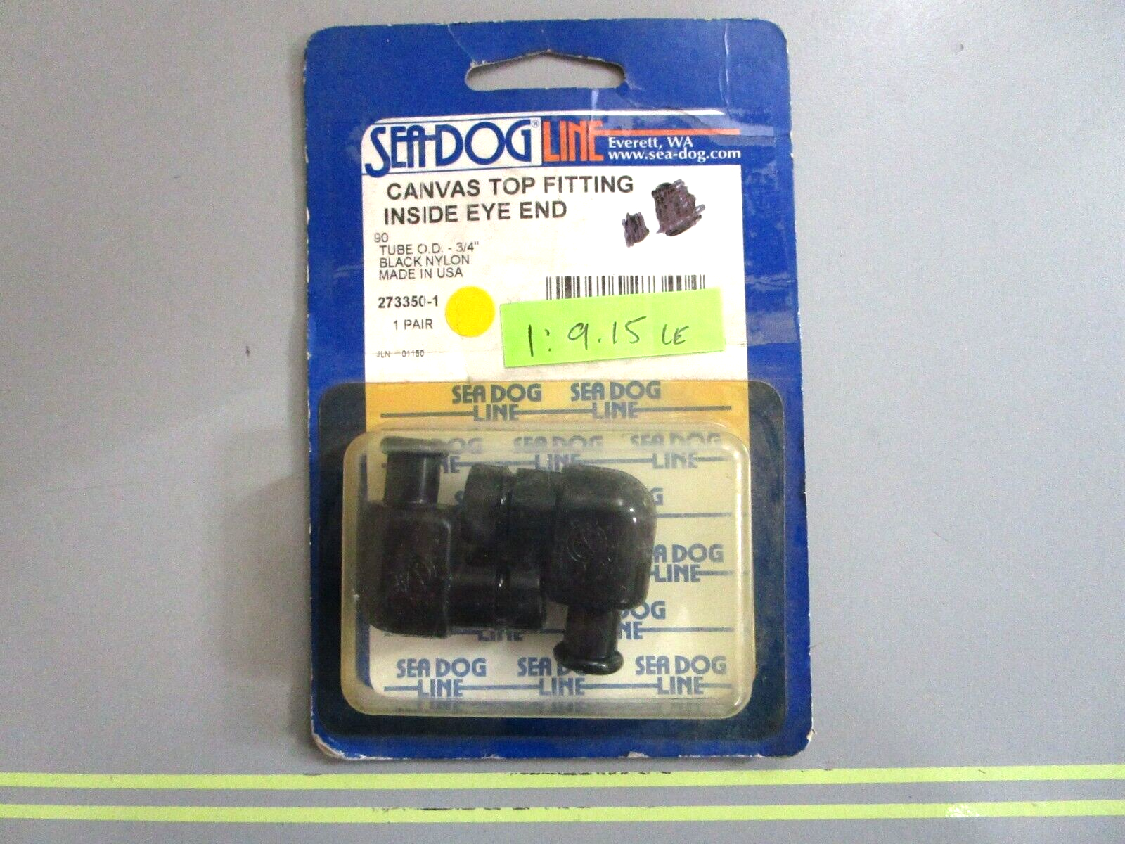 *NEW* 0750 Sea Dog CANVAS TOP FITTING INSIDE EYE END (1 pair) 273350-1