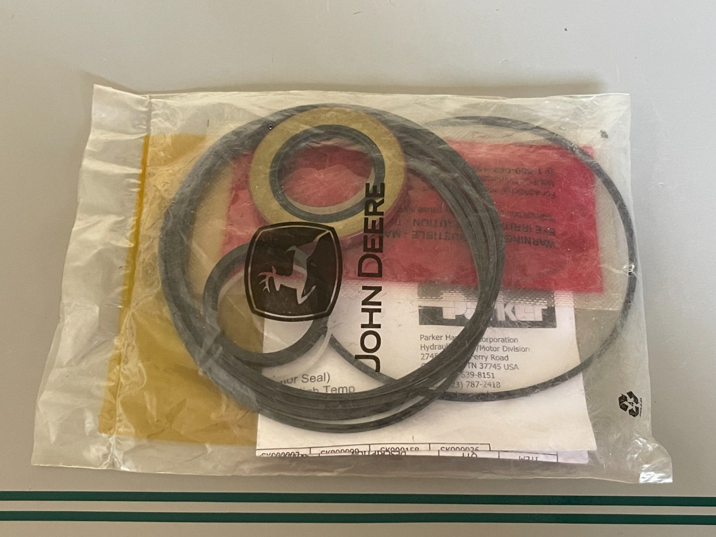 John Deere AZ45116 NEW OEM Gasket Kit 31 Posthole Digger ZTrak NOS 0720