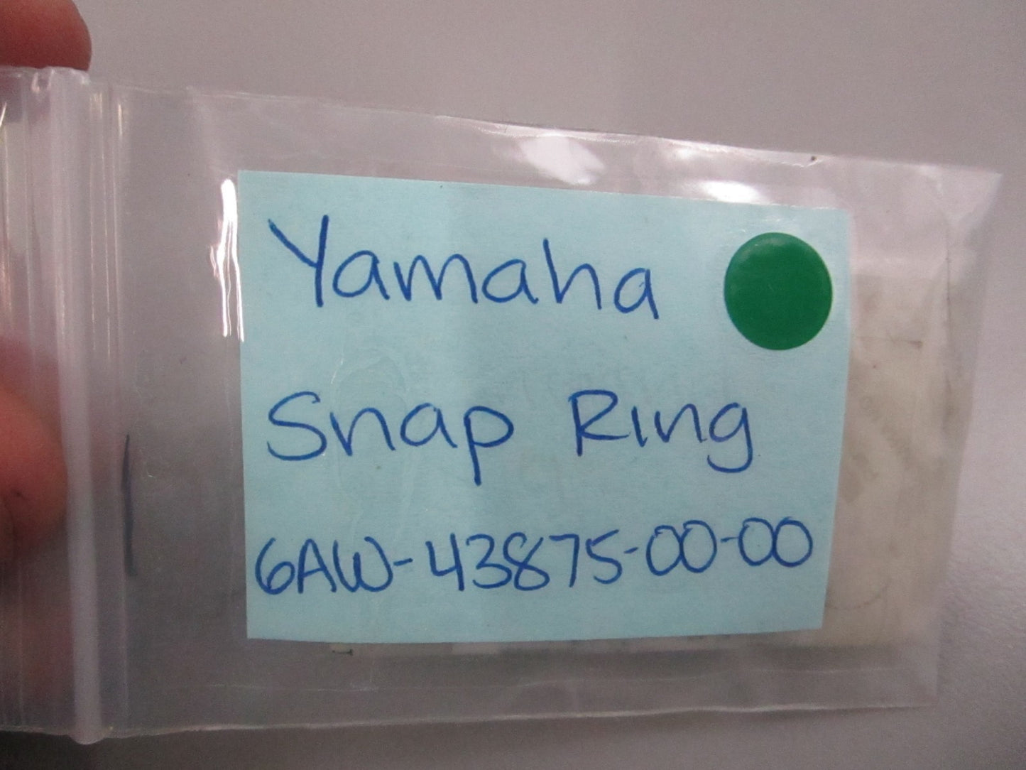 NEW OEM 6AW-43875-00-00 Yamaha Snap Ring 0810