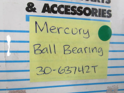 NEW OEM 30-63742T Mercury Quicksilver Ball Bearing 0810