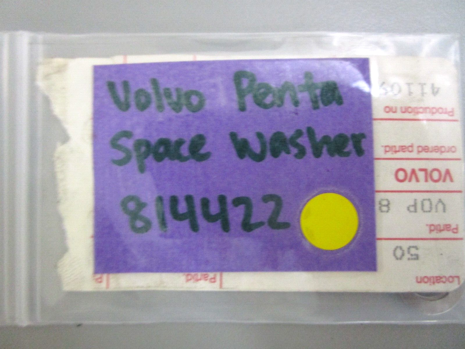 *NEW OEM* (LOT OF 3) 0750 Volvo Penta SPACE WASHER 814422