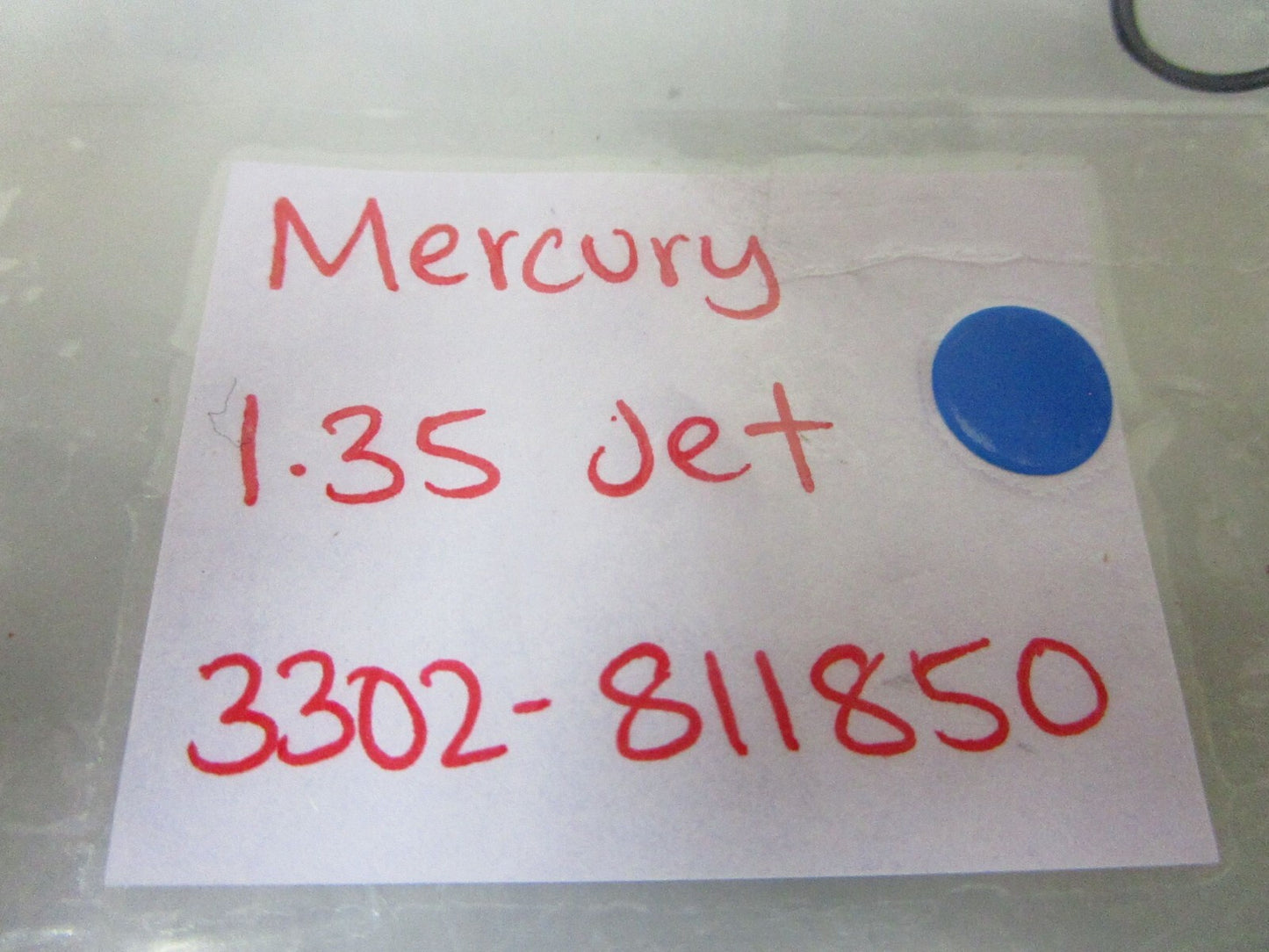*NEW OEM* 0770 Mercury Quicksilver 1.35 Jet 3302-811850