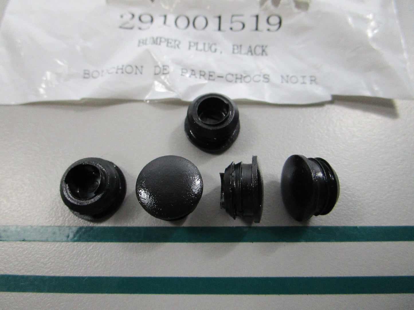 NEW (LOT OF 5) 291001519 Sea-Doo Bumper Plug 0810