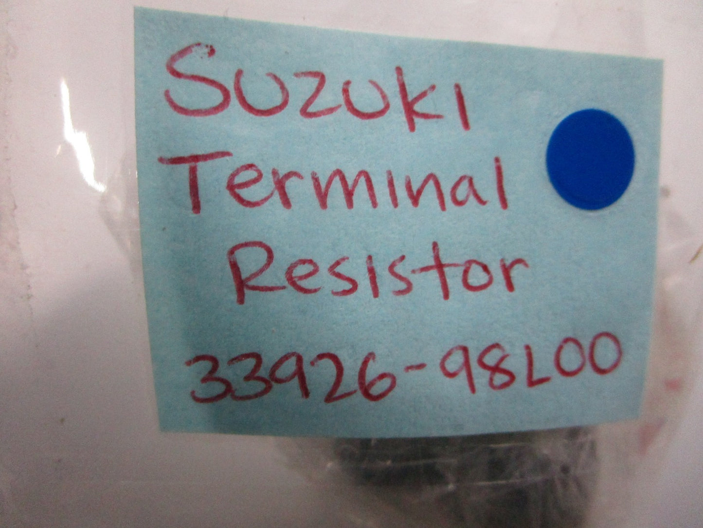 *NEW OEM* 0810 Suzuki Terminal Resistor 33926-98L00