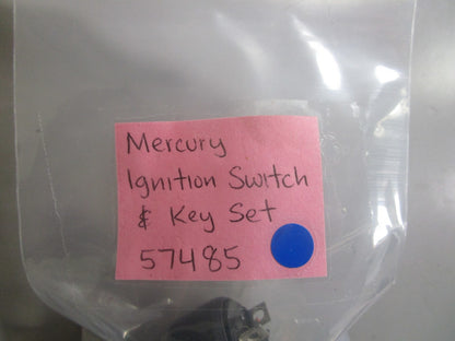 *NEW OEM* 0810 Mercury Quicksilver Ignition Switch & Key Set 57485